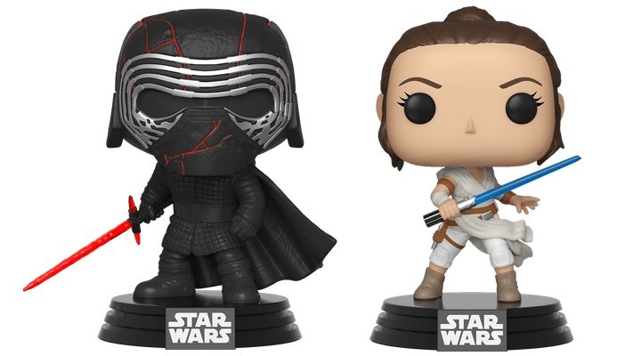  Pack doble Pop! Kylo Ren y Rey