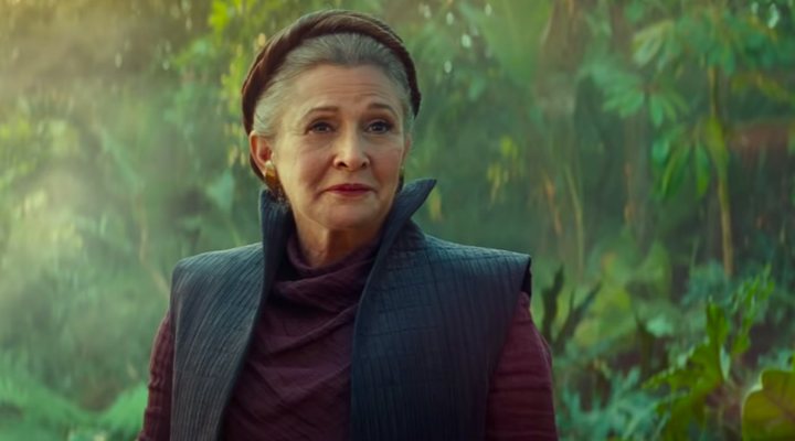 'Star Wars: El Ascenso de Skywalker' escenas recicladas de Leia