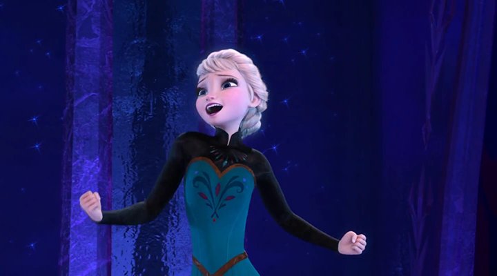 'Elsa entona 'Let it go''