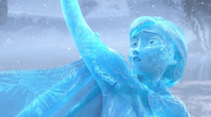 'Anna se sacrifica por Elsa en el clímax de 'Frozen''