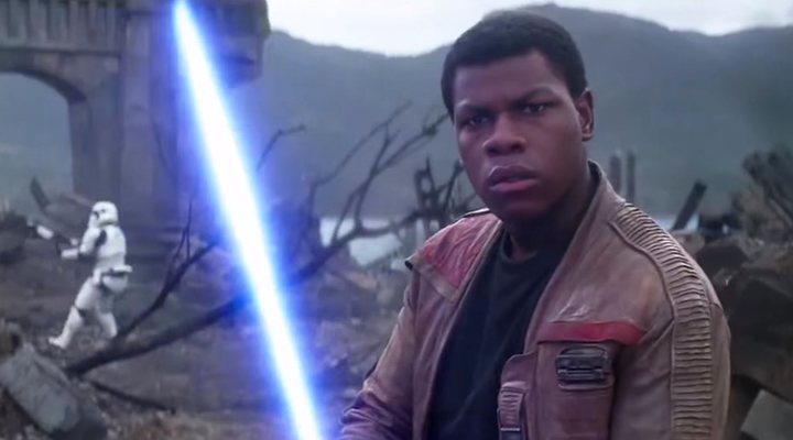 Finn en 'El Despertar de la Fuerza'