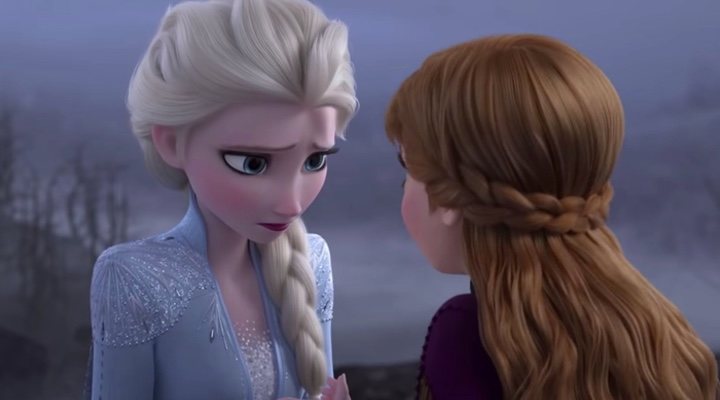  Elsa y Anna en 'Frozen 2'