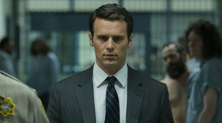 Jomathan Groff en 'Mindhunter'