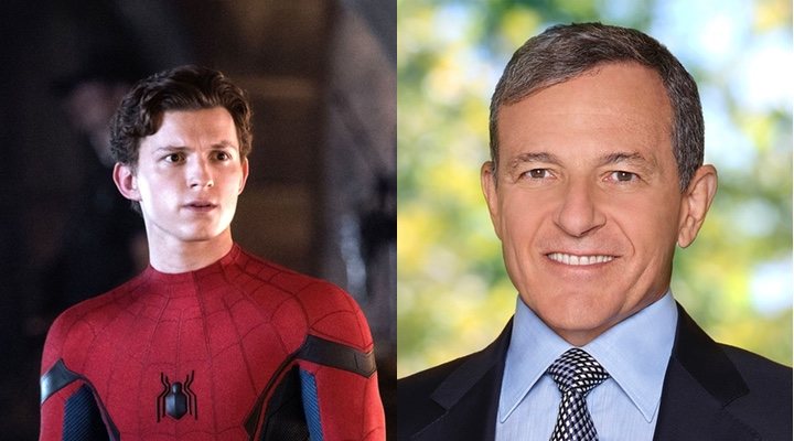 Tom Holland Bob Iger Spider-Man