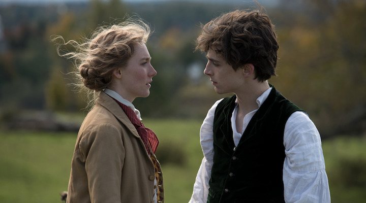 Saoirse Ronan y Timothée Chalamet