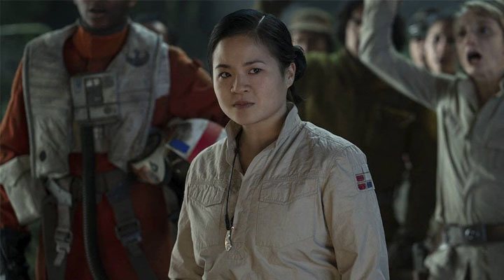 Kelly Marie Tran en un fotograma de 'Star Wars: El ascenso de Skywalker'