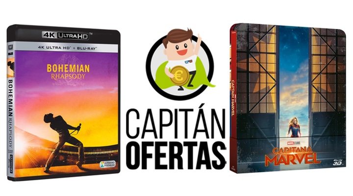 Las mejores ofertas en DVD y Blu-ray de la semana, de 'Capitana Marvel' a 'Mr. Robot'