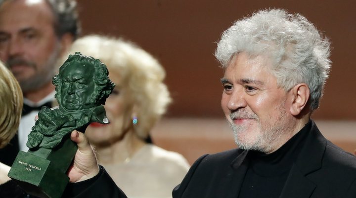 Pedro Almodóvar en los Goya 2020