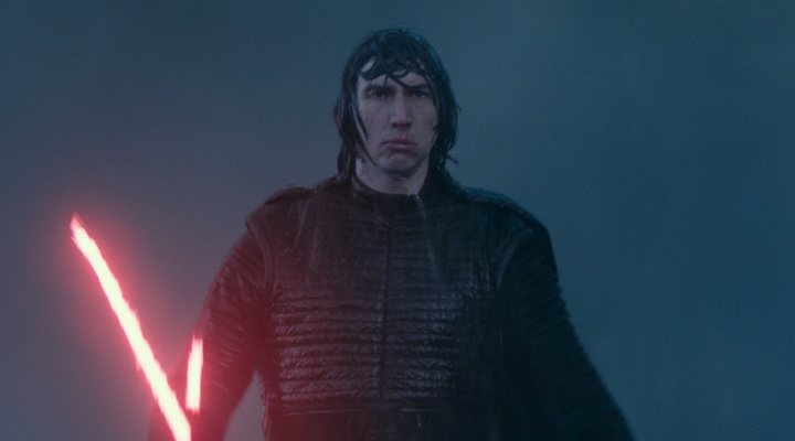 Adam Driver como Kylo Ren en 'Star Wars: El ascenso de Skywalker'