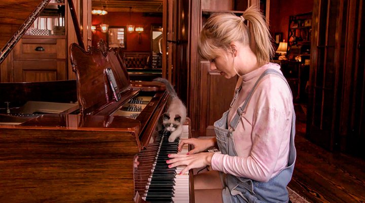 'Un momento de composición en 'Miss Americana''