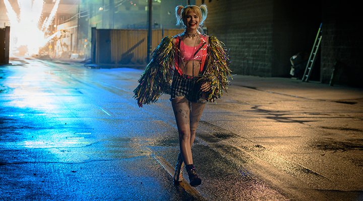 Margot Robbie como Harley Quinn en 'Aves de presa'