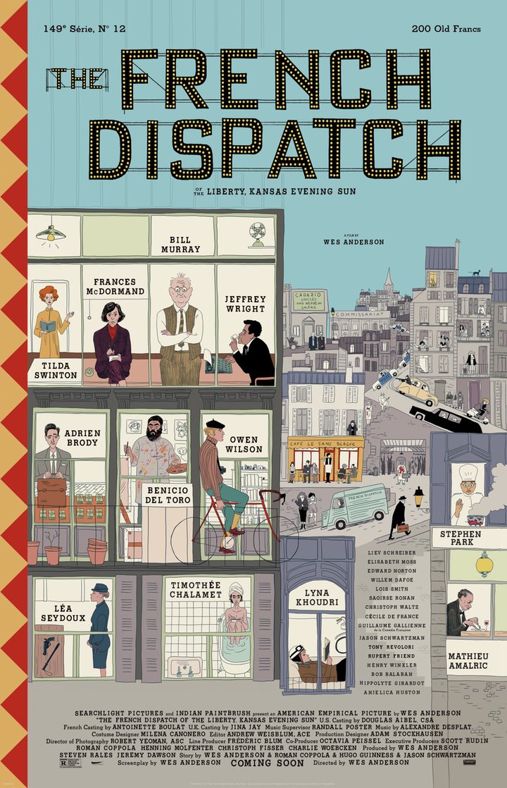 Póster 'The French Dispatch'