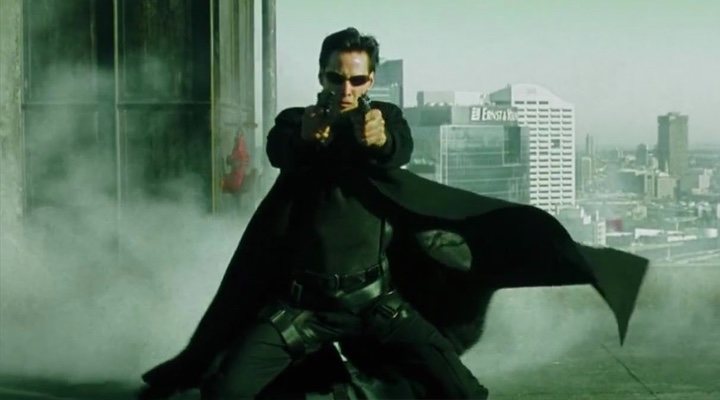  Keanu Reeves en 'Matrix'