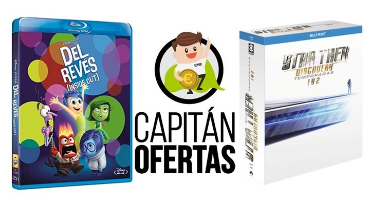 Las mejores ofertas de la semana, de 'Del Revés (Inside Out)' a 'Star Trek: Discovery'