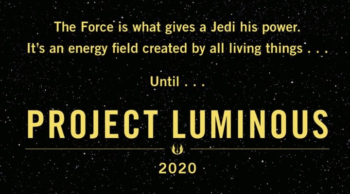  Banner de 'Project Luminous' lanzado en la Comic-Con de Nueva York