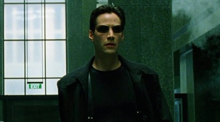 Keanu Reeves en 'Matrix'