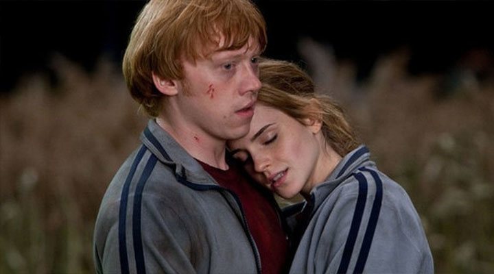 Rupert Grint y Emma Watson en 'Harry Potter y las Reliquias de la Muerte. Parte 1'