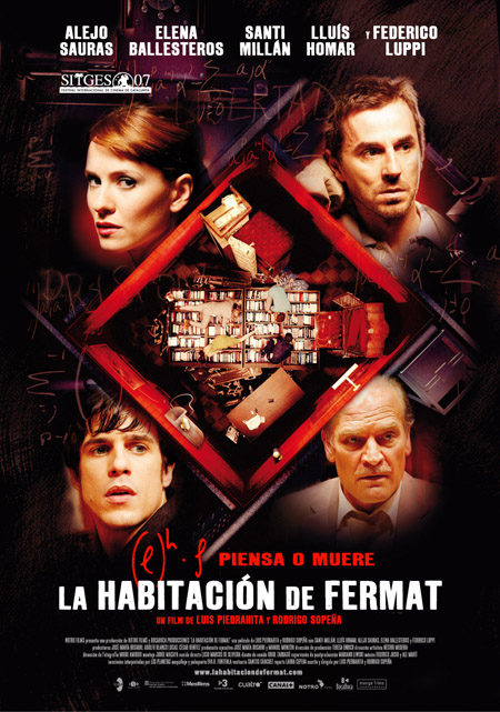 Cartel y tráiler de 'La habitación de Fermat'