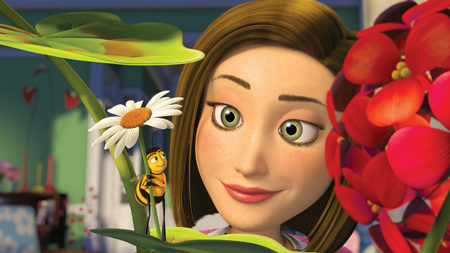 Unas cuantas imágenes de 'Bee movie'