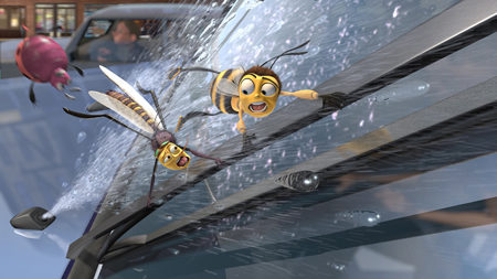 Unas cuantas imágenes de 'Bee movie'