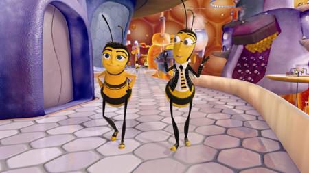 Unas cuantas imágenes de 'Bee movie'