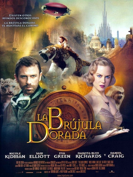 Póster definitivo de 'La Brújula dorada' para España