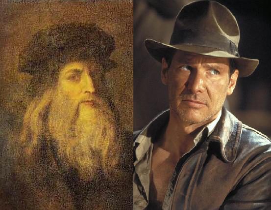 Leonardo Da Vinci, ¿el nuevo Indiana Jones?