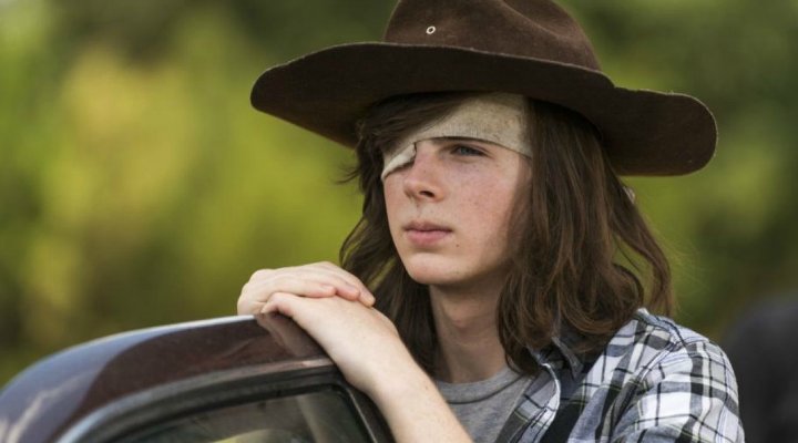 Chandler Riggs en 'The Walking Dead'