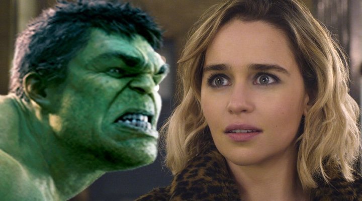 Hulk y Emilia Clarke