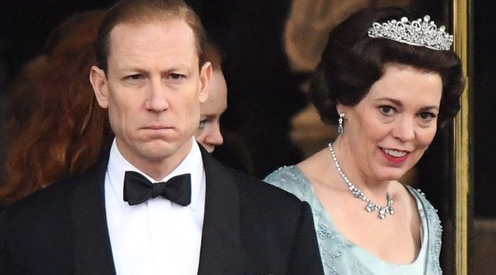  Tobias Menzies y Olivia Colman en 'The Crown'