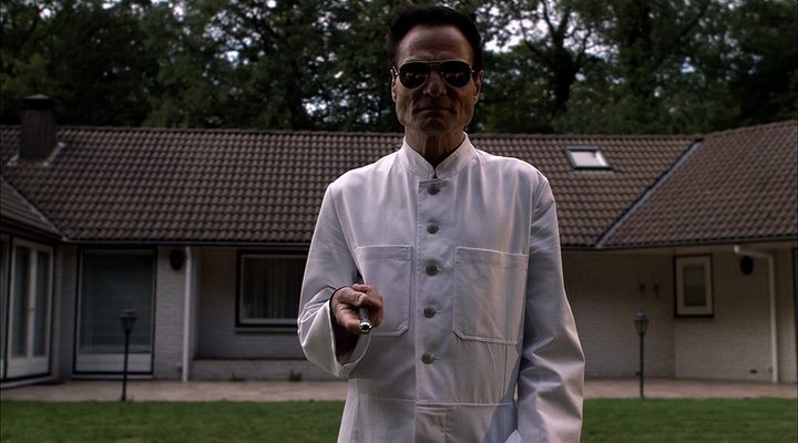 Dieter Laser en 'The Human centipede'