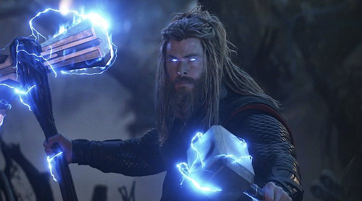  Chris Hemsworth como Thor en 'Vengadores: Endgame (2019)'