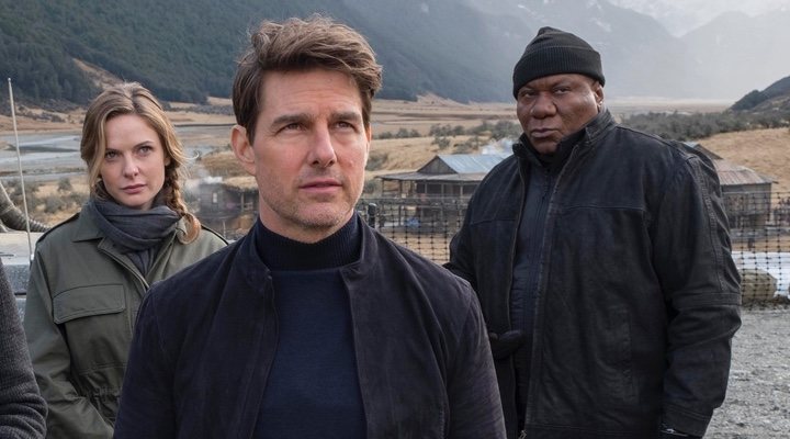  Rebecca Ferguson, Tom Cruise y Ving Rhames en 'Misión Imposible: Fallout' (2018)