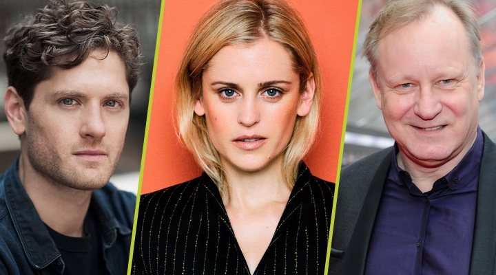  Kyle Soller, Denise Gough y Stellan Skarsgård