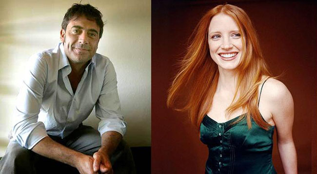 Morgan y Chastain en 'Texas Killing Fields'