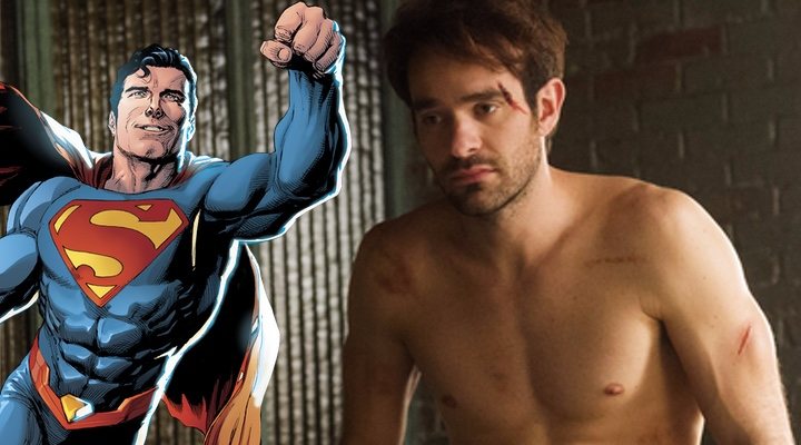 Superman y Charlie Cox