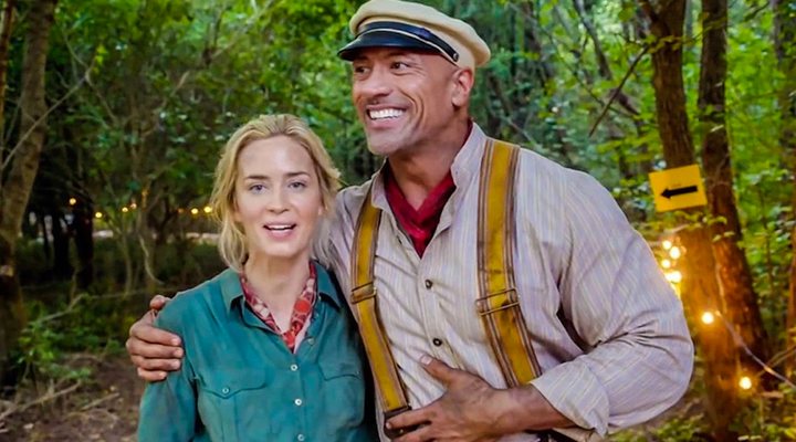 Dwayne Johnson y Emily Blunt