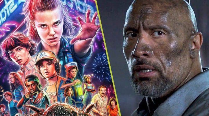  'Stranger Things' y Dwayne Johnson