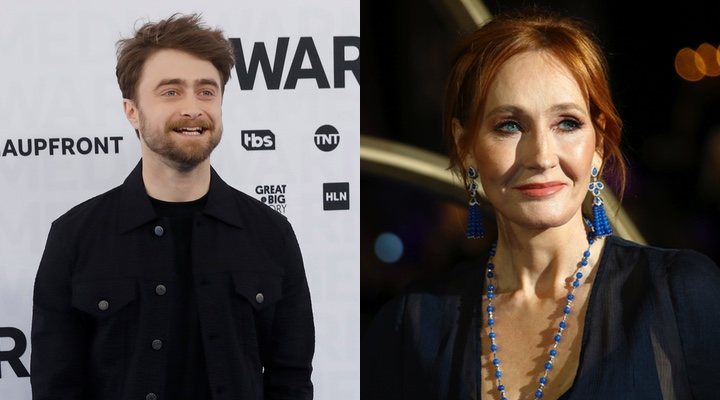 Daniel Radcliffe y J.K.Rowling