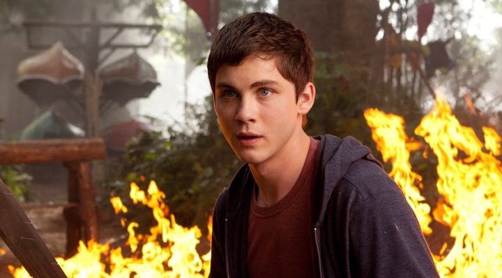  Logan Lerman en 'Percy Jackson'