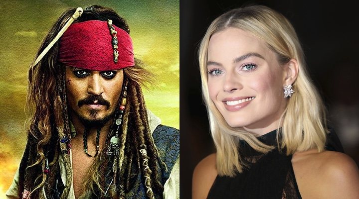 'Piratas del caribe' y Margot Robbie