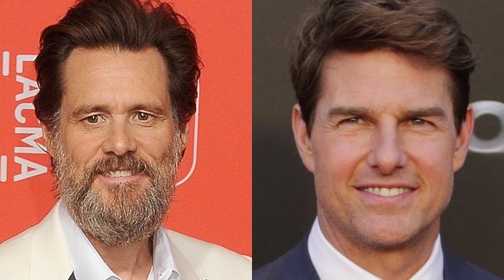 Jim Carrey y Tom Cruise