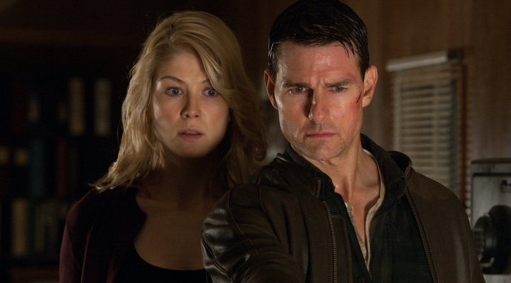  Rosamund Pike y Tom Cruise en 'Jack Reacher' (2012)