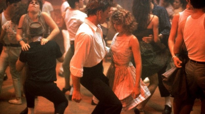  Patrick Swayze y Jennifer Grey en 'Dirty Dancing'