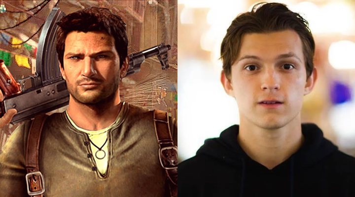 Uncharted y Tom Holland