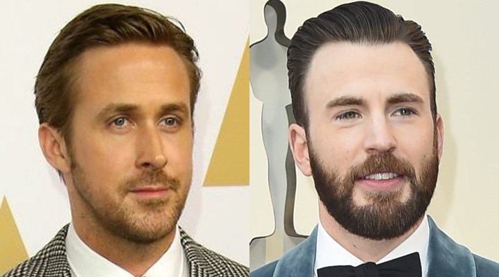 Ryan Gosling y Chris Evans