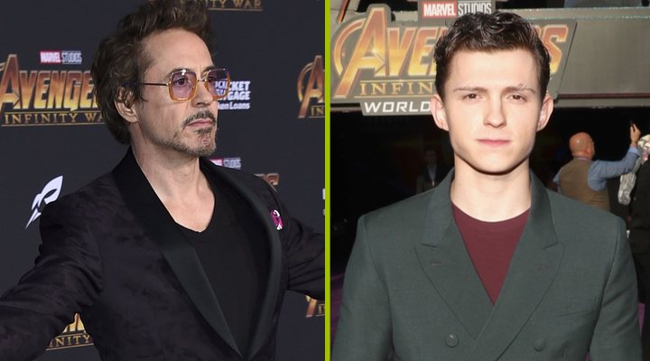 Robert Downey Jr. y Tom Holland