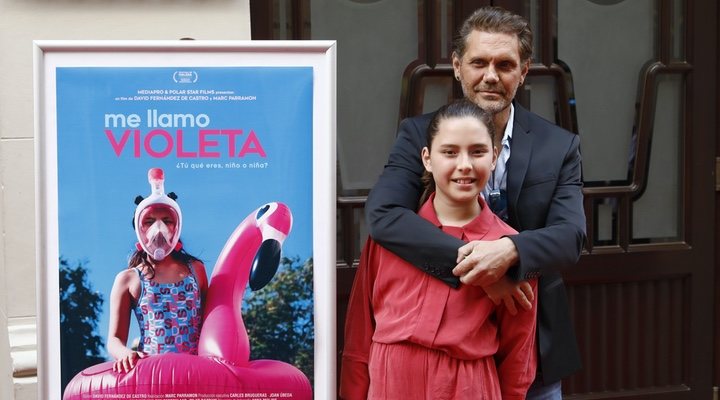 nacho Vidal en el estreno de 'me llamo Violeta'