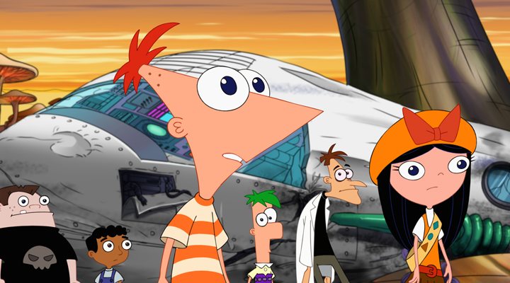 Phineas e Isabella en 'Phineas y Ferb, la película: Candace contra el universo'