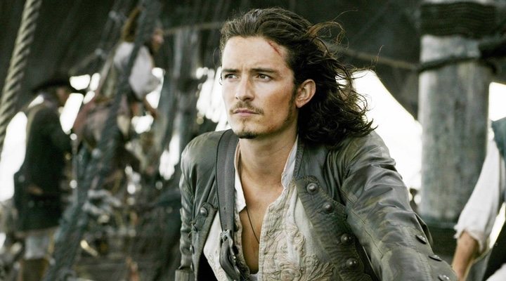  Orlando Bloom en 'Piratas del Caribe'